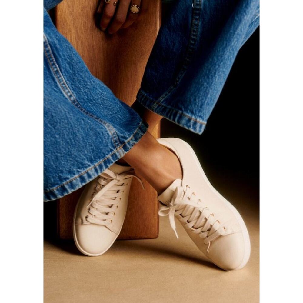 Sezane Jack Trainers Leather Sneakers size 9 $170 Sold Out